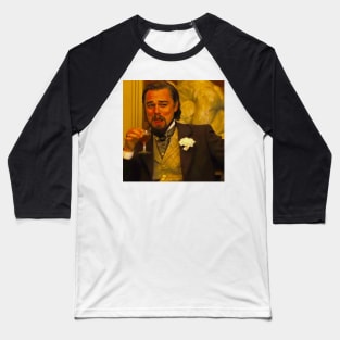 Leonardo DiCaprio Laughing Baseball T-Shirt